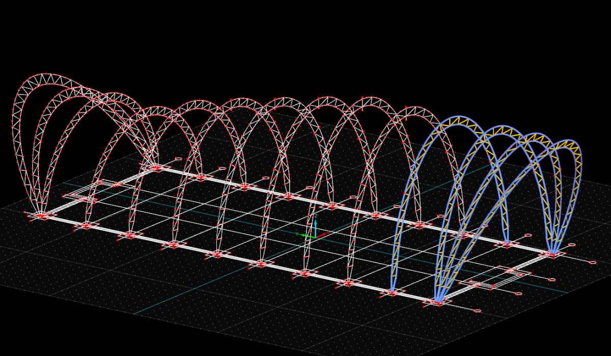 Preparation of the working project of the measured facade in 3D format